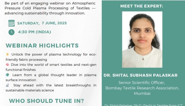 Atmospheric Pressure Cold Plasma Processing of Textiles: A Sustainable Approach