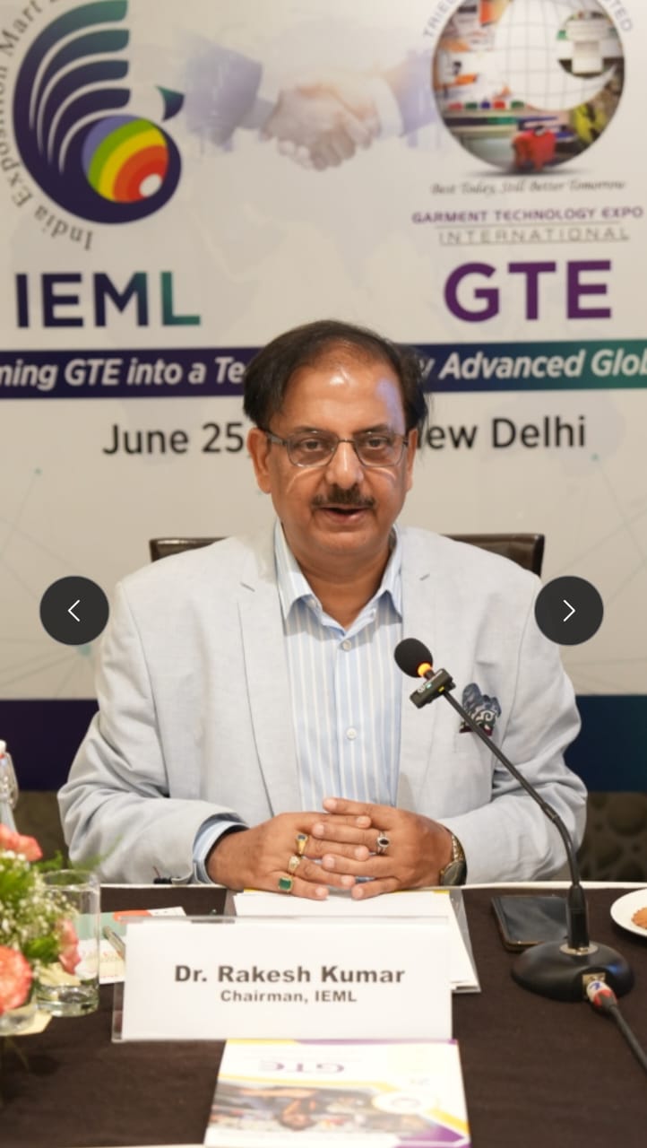 Rakesh Kumar, DG EPCH: India eyes Textile Machinery Manufacturing for self-reliance