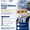 Webinar: Recent reforms in GST-Way forward & impact on apparel exporters